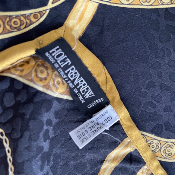 Designer silk scarf - Picture 3 of 3